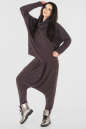 Женский костюм большего размера коричневый цвета it 400 No0|интернет-магазин vvlen.com