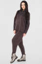 Женский костюм большего размера коричневый цвета it 400 No2|интернет-магазин vvlen.com