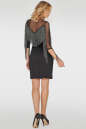 Коктейльное платье футляр черного цвета 2765.47 No3|интернет-магазин vvlen.com