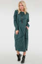 Платье оверсайз зеленого цвета 2739.106 No1|интернет-магазин vvlen.com
