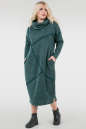 Платье оверсайз зеленого цвета 2739.106 No4|интернет-магазин vvlen.com