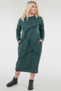 Платье оверсайз зеленого цвета 2739.106 No5|интернет-магазин vvlen.com