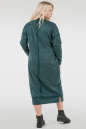 Платье оверсайз зеленого цвета 2739.106 No7|интернет-магазин vvlen.com