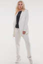 Прогулочный костюм белого цвета 086|интернет-магазин vvlen.com