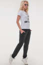 Спортивные брюки черного цвета 089 No4|интернет-магазин vvlen.com
