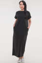 Платье  мешок  черного цвета 088 No3|интернет-магазин vvlen.com