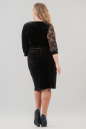 Платье футляр черного цвета 2638.26  No3|интернет-магазин vvlen.com