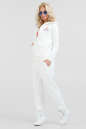 Спортивный костюм белого цвета 067 No2|интернет-магазин vvlen.com
