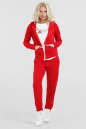 Спортивный костюм красного цвета 067 No0|интернет-магазин vvlen.com