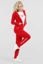 Спортивный костюм красного цвета 067 No1|интернет-магазин vvlen.com