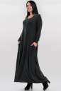 Платье оверсайз темно-серого цвета 2858.17 No1|интернет-магазин vvlen.com