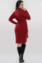 Повседневное платье гольф красного цвета 2865.92 No2|интернет-магазин vvlen.com