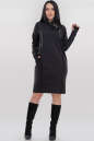 Повседневное платье  мешок черного цвета 2867.74 No0|интернет-магазин vvlen.com