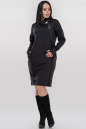 Повседневное платье  мешок черного цвета 2867.74 No2|интернет-магазин vvlen.com