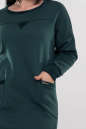 Повседневное платье  мешок зеленого цвета 2869.94 No1|интернет-магазин vvlen.com