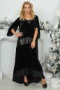 Платье оверсайз черного цвета 2464.26 No0|интернет-магазин vvlen.com