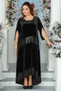 Платье оверсайз черного цвета 2464.26 No2|интернет-магазин vvlen.com