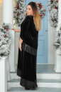 Платье оверсайз черного цвета 2464.26 No3|интернет-магазин vvlen.com