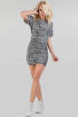 Повседневное платье футляр серого цвета 1056.17 No0|интернет-магазин vvlen.com