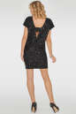 Коктейльное платье с открытой спиной черного цвета 2766.111 No3|интернет-магазин vvlen.com