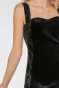 Вечернее платье годе черного цвета 2769.26 No4|интернет-магазин vvlen.com