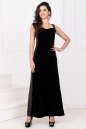Вечернее платье годе черного цвета 2769-1.26 No1|интернет-магазин vvlen.com