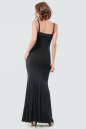 Вечернее платье с расклешённой юбкой черного цвета 461.2 No2|интернет-магазин vvlen.com
