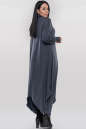 Платье оверсайз темно-серого цвета 2853.65 No2|интернет-магазин vvlen.com