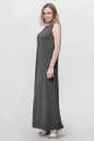 Повседневное платье майка темно-серого цвета 2382.17|интернет-магазин vvlen.com