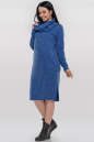 Платье  мешок электрика цвета 2862.106  No1|интернет-магазин vvlen.com
