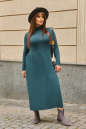 Повседневное платье оверсайз зеленого цвета 2877.17 No0|интернет-магазин vvlen.com