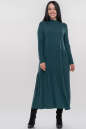 Повседневное платье оверсайз зеленого цвета 2877.17 No5|интернет-магазин vvlen.com