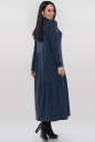 Повседневное платье оверсайз синего цвета 2877.17 No2|интернет-магазин vvlen.com