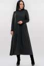 Повседневное платье оверсайз темно-серого цвета 2877.17 No1|интернет-магазин vvlen.com