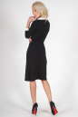 Офисное платье футляр черного цвета 1168.1 No3|интернет-магазин vvlen.com