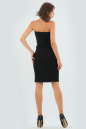 Коктейльное платье футляр черного цвета 1188.1 No2|интернет-магазин vvlen.com