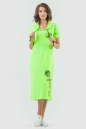 Спортивное платье  салатового цвета 6010-1 No0|интернет-магазин vvlen.com