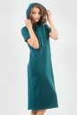 Спортивное платье  зеленого цвета 6010-1 No2|интернет-магазин vvlen.com