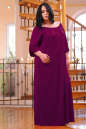 Платье оверсайз бордового цвета 2423.86 No5|интернет-магазин vvlen.com