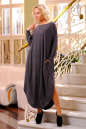 Платье оверсайз капучино цвета 2424.86 No0|интернет-магазин vvlen.com