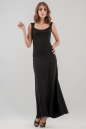 Вечернее платье с расклешённой юбкой черного цвета 788 No0|интернет-магазин vvlen.com