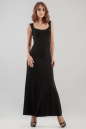Вечернее платье с расклешённой юбкой черного цвета 788 No1|интернет-магазин vvlen.com