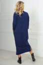 Платье оверсайз синего цвета 2484.17 No2|интернет-магазин vvlen.com