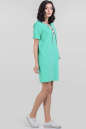 Спортивное платье  мятного цвета 2615-2.79 No1|интернет-магазин vvlen.com