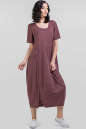Летнее платье  мешок капучино цвета 2674-1.101 No0|интернет-магазин vvlen.com