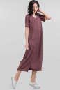 Летнее платье  мешок капучино цвета 2674-1.101 No2|интернет-магазин vvlen.com