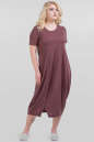 Летнее платье  мешок капучино цвета 2674-1.101 No4|интернет-магазин vvlen.com