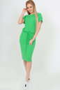 Летнее платье футляр зеленого цвета 2478-1.17 No1|интернет-магазин vvlen.com