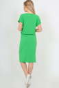 Летнее платье футляр зеленого цвета 2478-1.17 No3|интернет-магазин vvlen.com