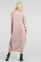 Повседневное платье балахон пудры цвета 2674.96 No7|интернет-магазин vvlen.com